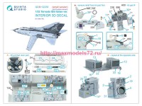 QDS+32230   3D Декаль интерьера кабины Tornado IDS Italian (Italeri) (Малая версия) (с 3D-печатными деталями) (attach3 82908)